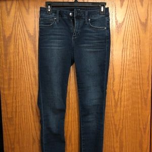 Joe’s extra skinny dark wash jeans